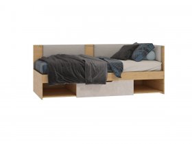 Диван-кровать с ящиком 0,9 м Стэнфорд Дв005.0_90 в Боровом - borovoe.mebel-nsk.ru | фото