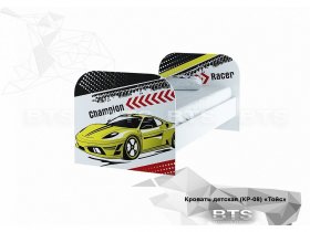 Кровать детская Тойс Champion КР-08 (BTS) в Боровом - borovoe.mebel-nsk.ru | фото