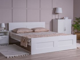 Кровать двуспальная 1,6м Сириус в Боровом - borovoe.mebel-nsk.ru | фото