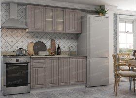 Кухонный гарнитур Хозяюшка 1,5 м (МФ) в Боровом - borovoe.mebel-nsk.ru | фото