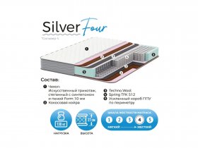 Матрас Silver Four в Боровом - borovoe.mebel-nsk.ru | фото