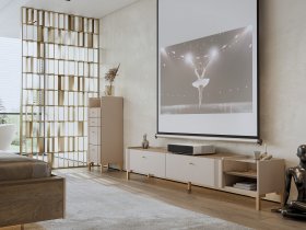 Модульная гостиная Одетта (дуб эндгрей/меланж) в Боровом - borovoe.mebel-nsk.ru | фото