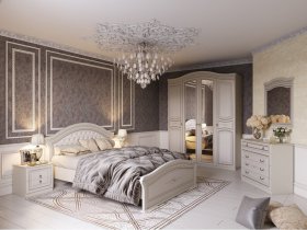 Модульная спальня Николь (Мебельград) в Боровом - borovoe.mebel-nsk.ru | фото