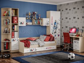 Модульная спальня Вега NEW Boy в Боровом - borovoe.mebel-nsk.ru | фото
