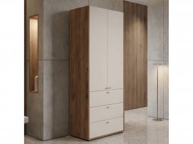 Шкаф двухстворчатый c ящиками Орма в Боровом - borovoe.mebel-nsk.ru | фото