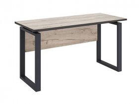 Стол офисный Ст077.0_140 Гермес лофт (дуб крафт серый) в Боровом - borovoe.mebel-nsk.ru | фото
