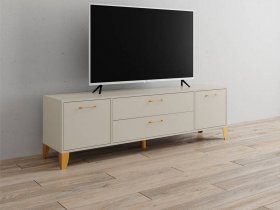 Тумба под ТВ Парус-13 (кашемир) в Боровом - borovoe.mebel-nsk.ru | фото